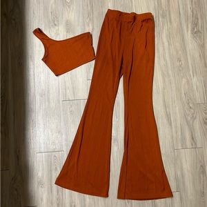 Burnt Orange 2 piece Set